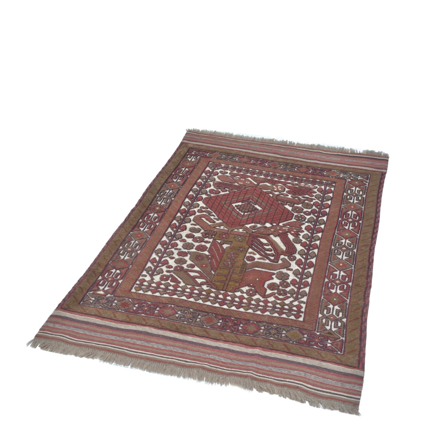 Tappeto Ghucian Nakunak 187 x 128 Cm