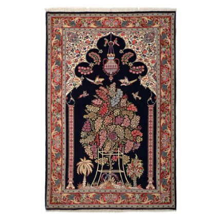 Tappeto Qum Koork Extra Fine 211 x 140 cm