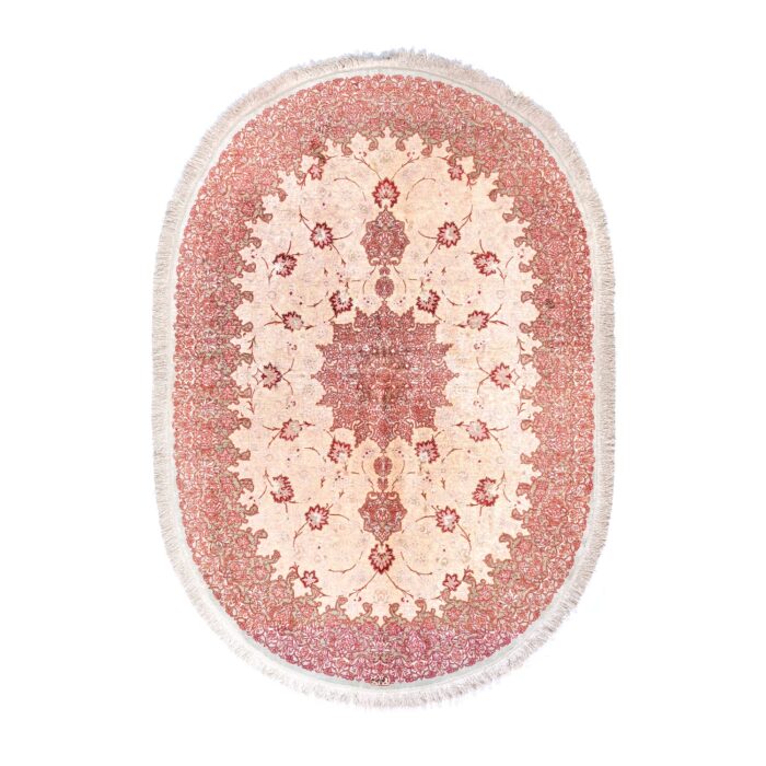 Tappeto Qum Seta Ovale 198 x 136 cm