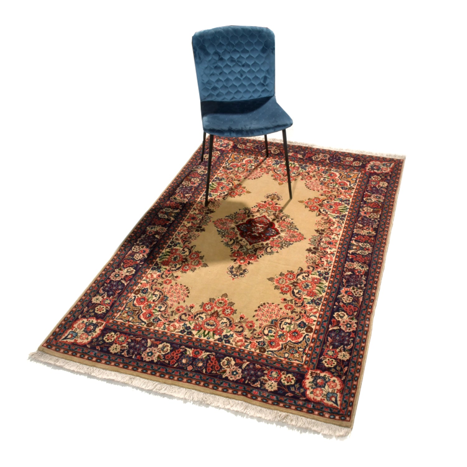 Tappeto Sarough Fine 203 X 129 cm