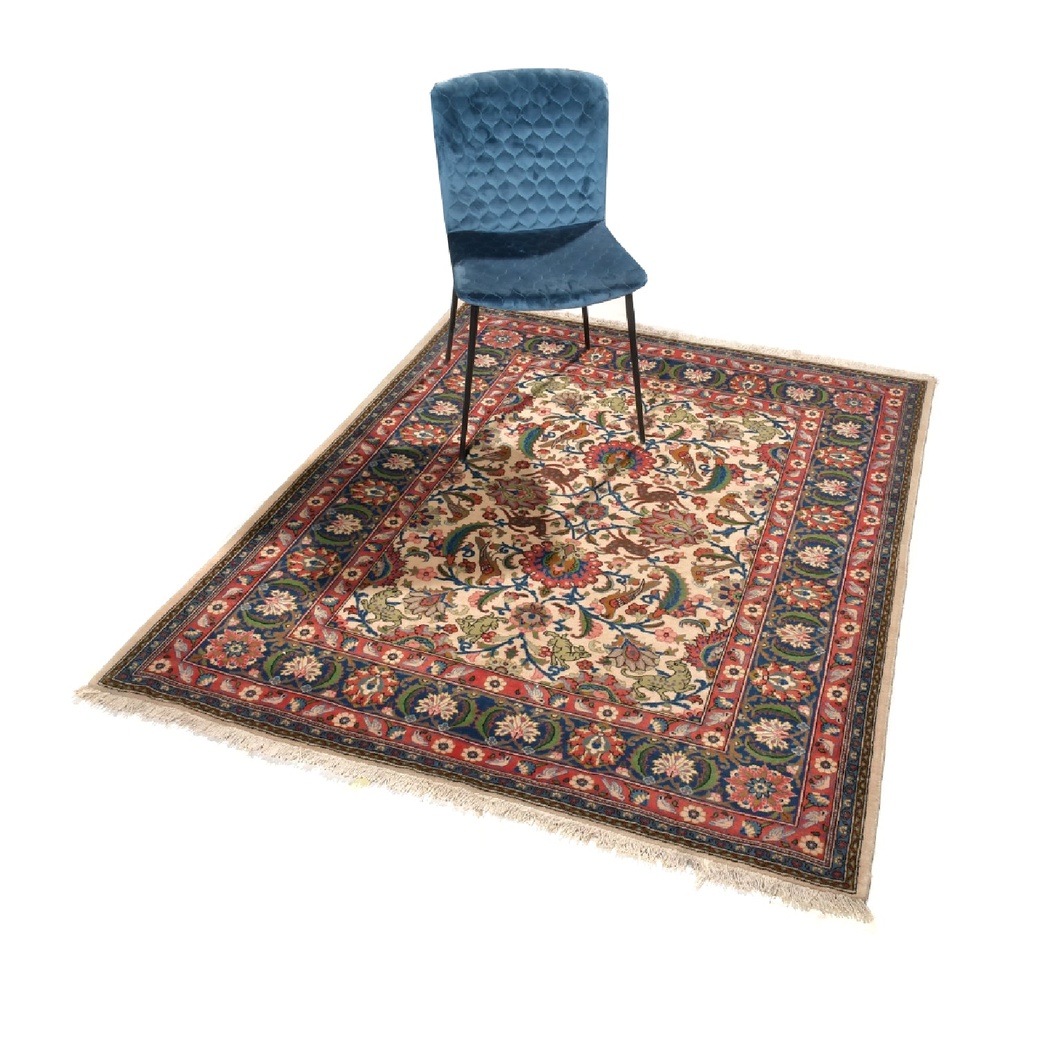 Tappeto Sarough Fine 180 X 180 cm