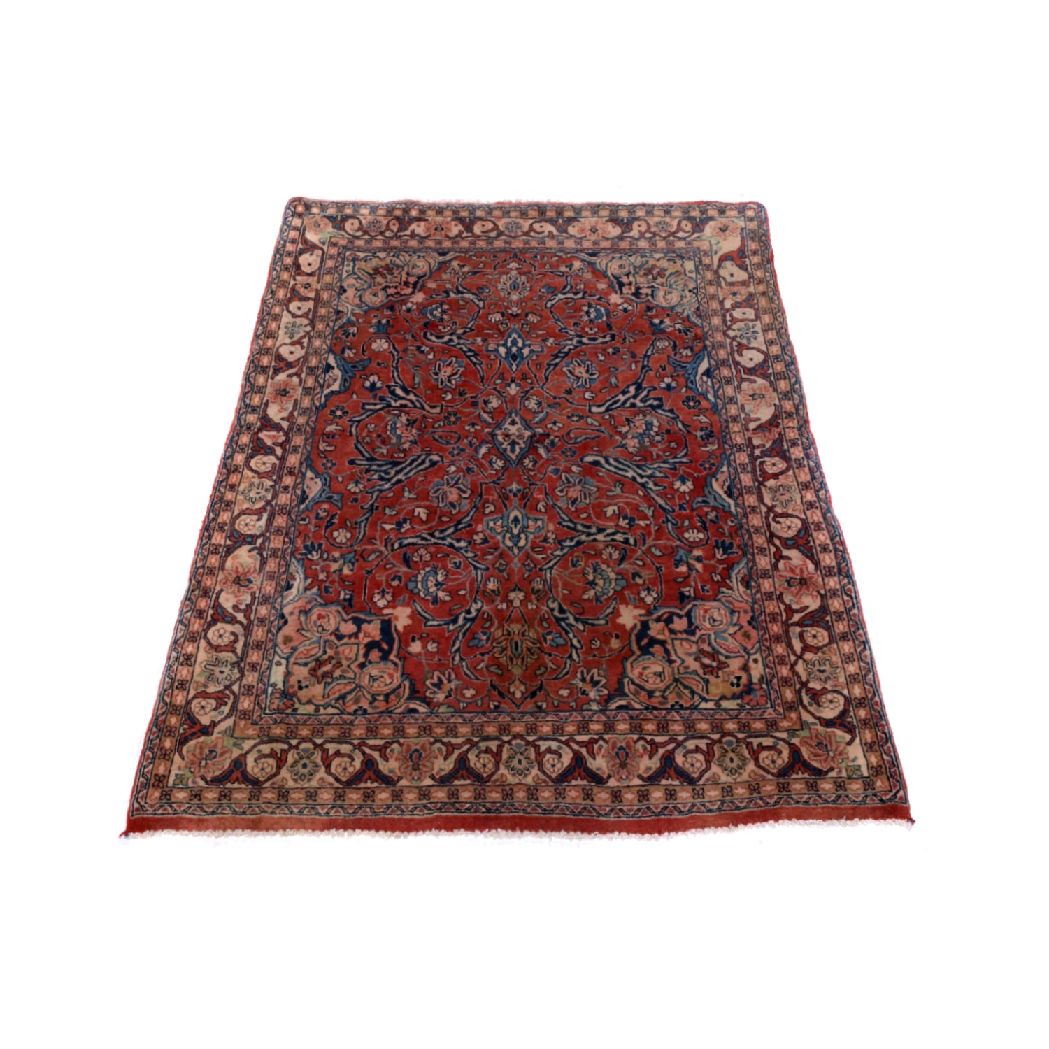 Tappeto Sarough Vecchio 188 X 134 CM