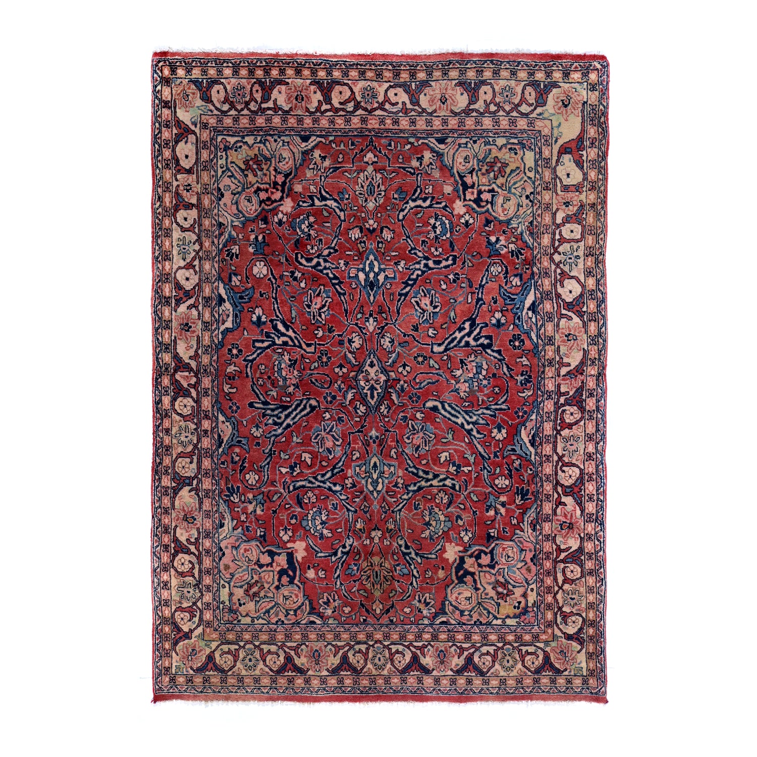 Tappeto Sarough Vecchio 188 X 134 CM