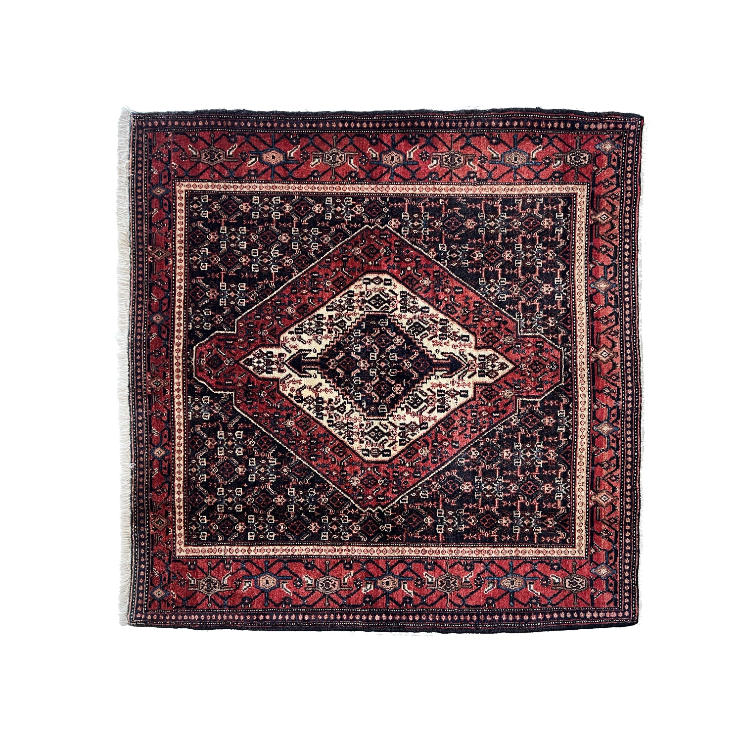 Tappeto Senneh 131 x 133 cm