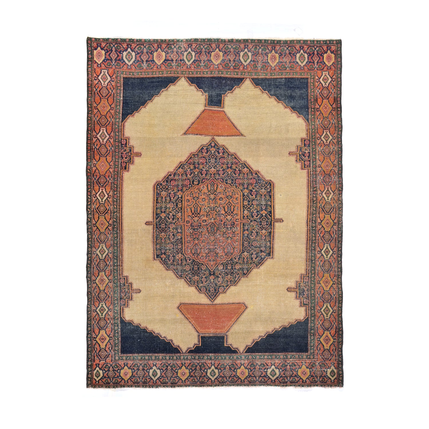 Tappeto Senneh Antico 177 x 133 Cm
