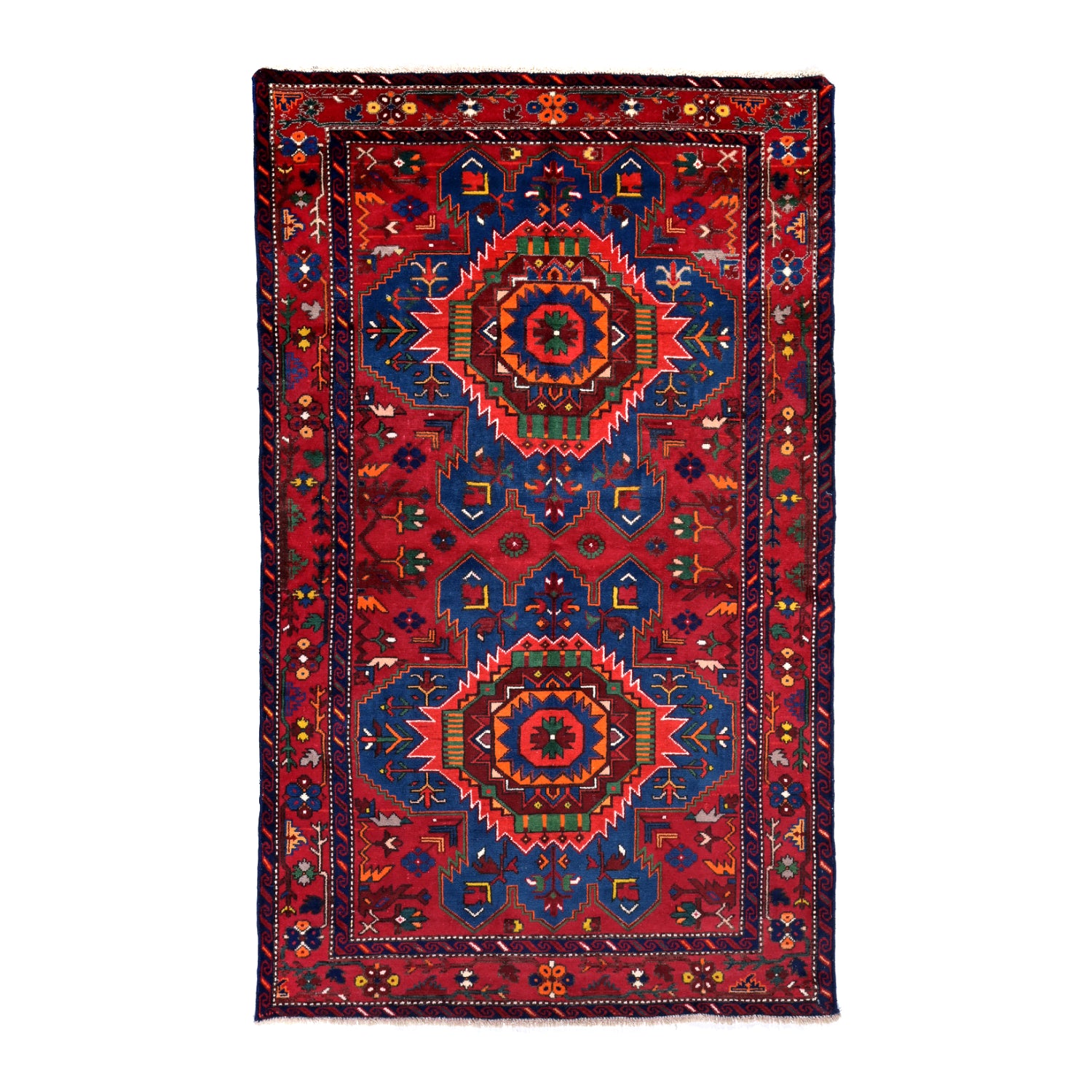 Tappeto Shirvan 214 x 128 Cm