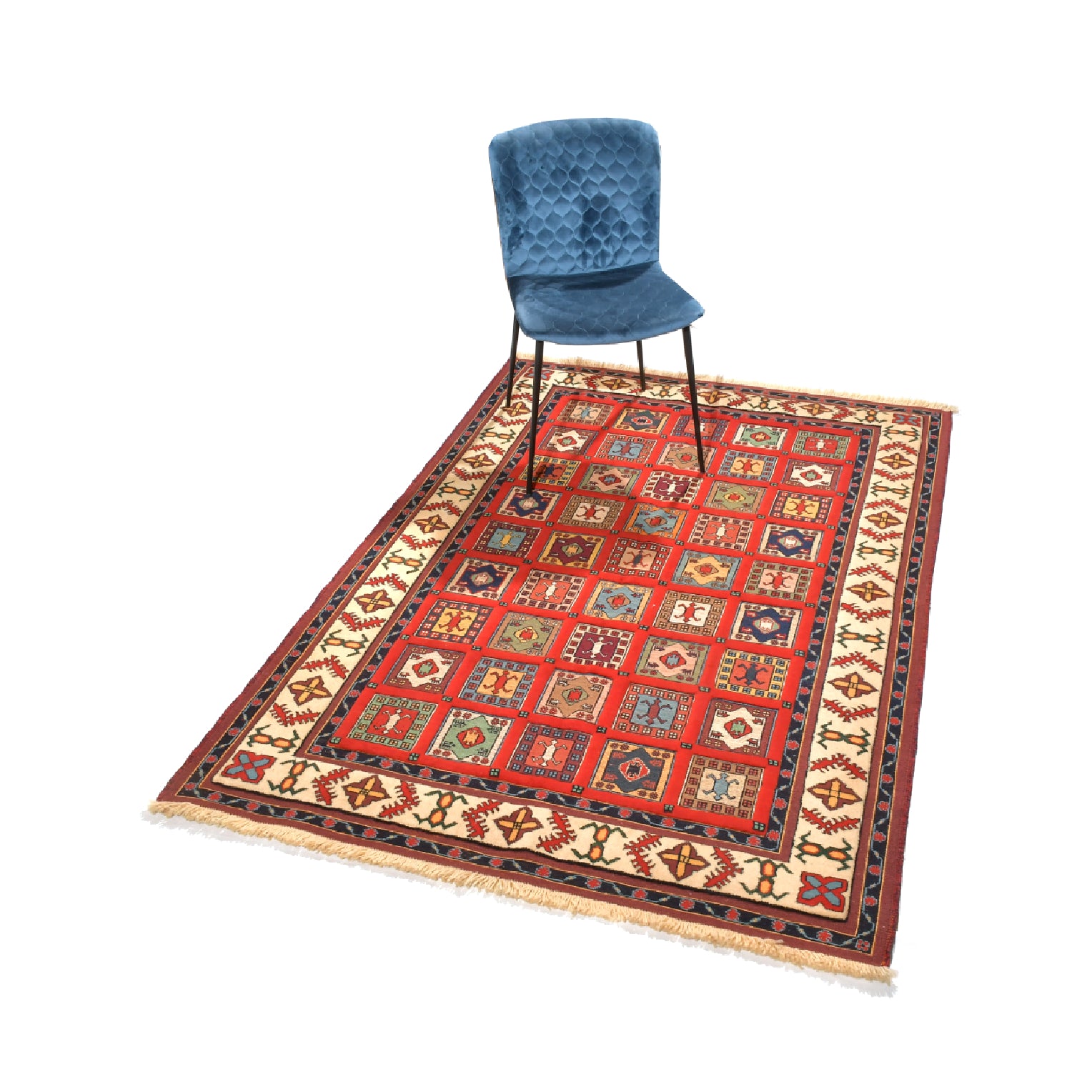 Tappeto Sirjan Rilievo 204 x 138 cm