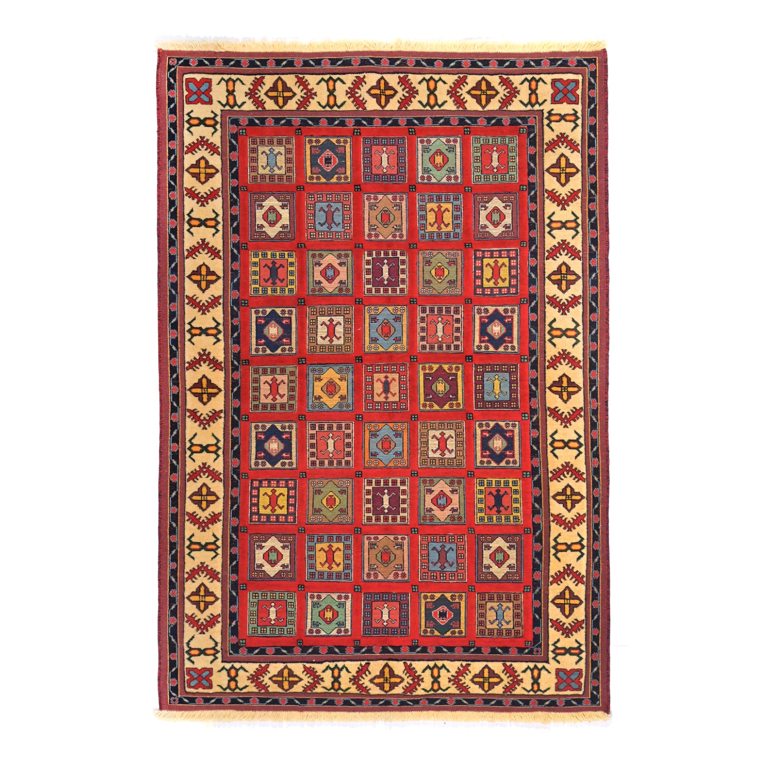 Tappeto Sirjan Rilievo 204 x 138 cm