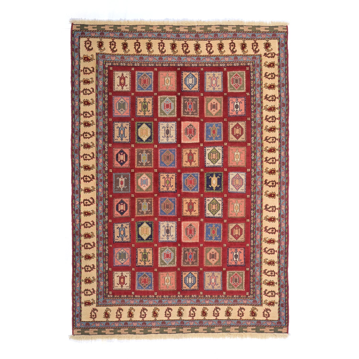 Tappeto Sirjan Rilievo 176 x 122 Cm