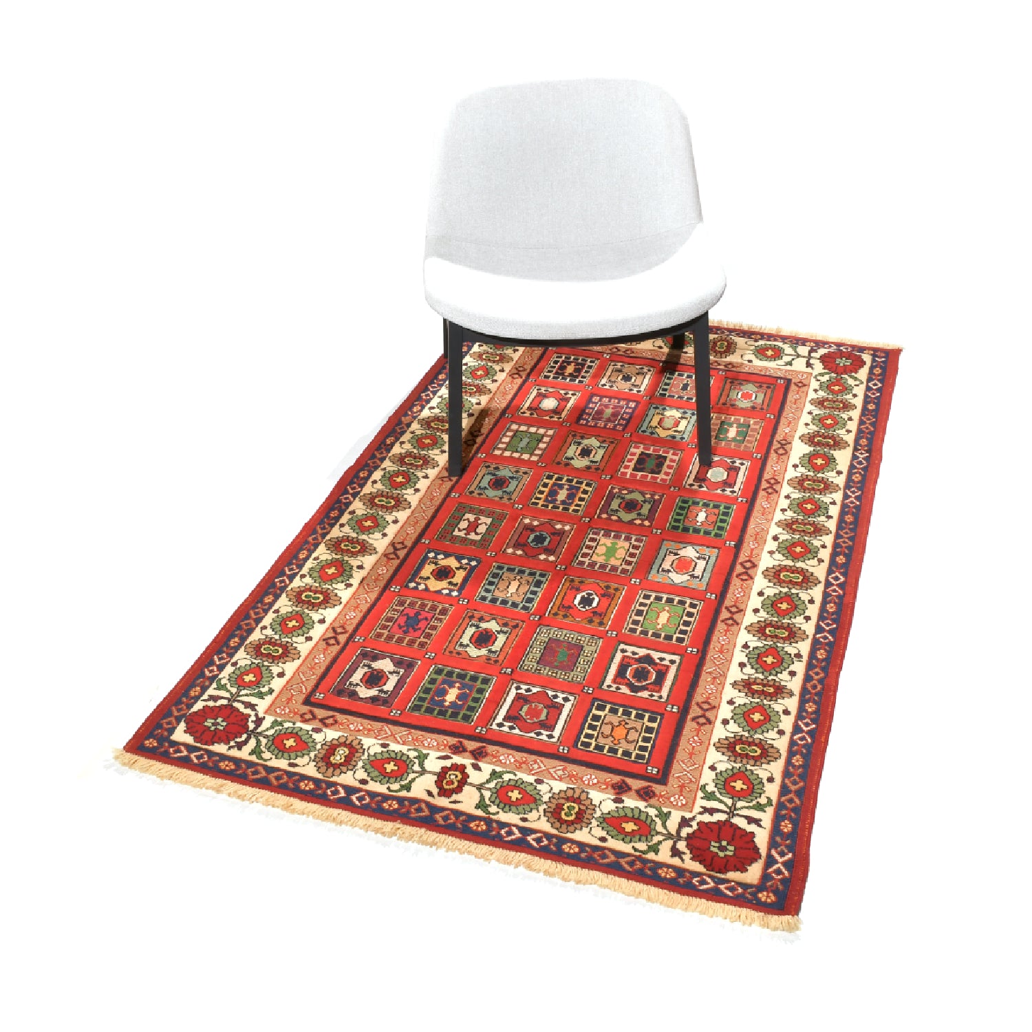 Tappeto Sirjan Rilievo 195 x 123 cm