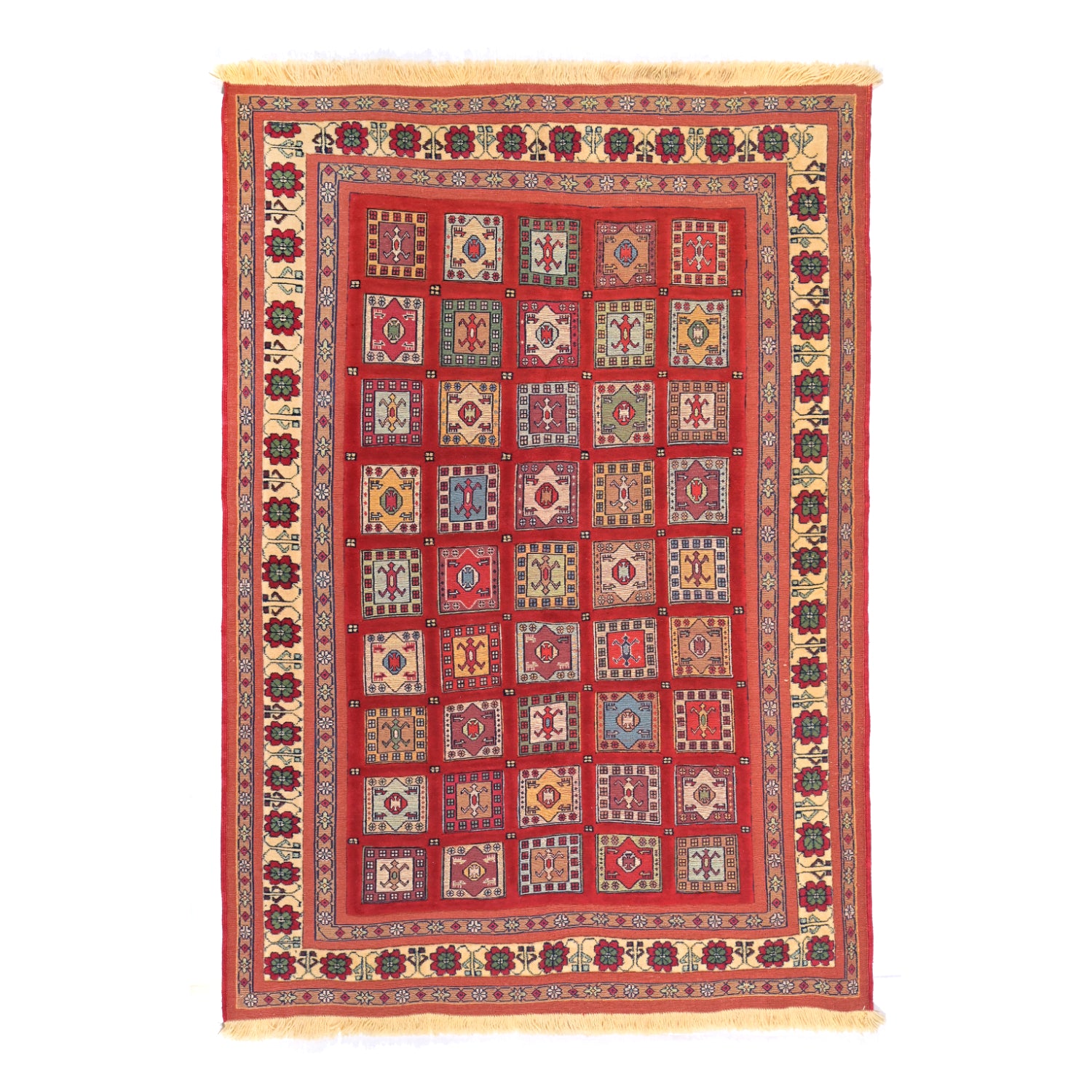 Tappeto Sirjan Rilievo 201 x 140 cm