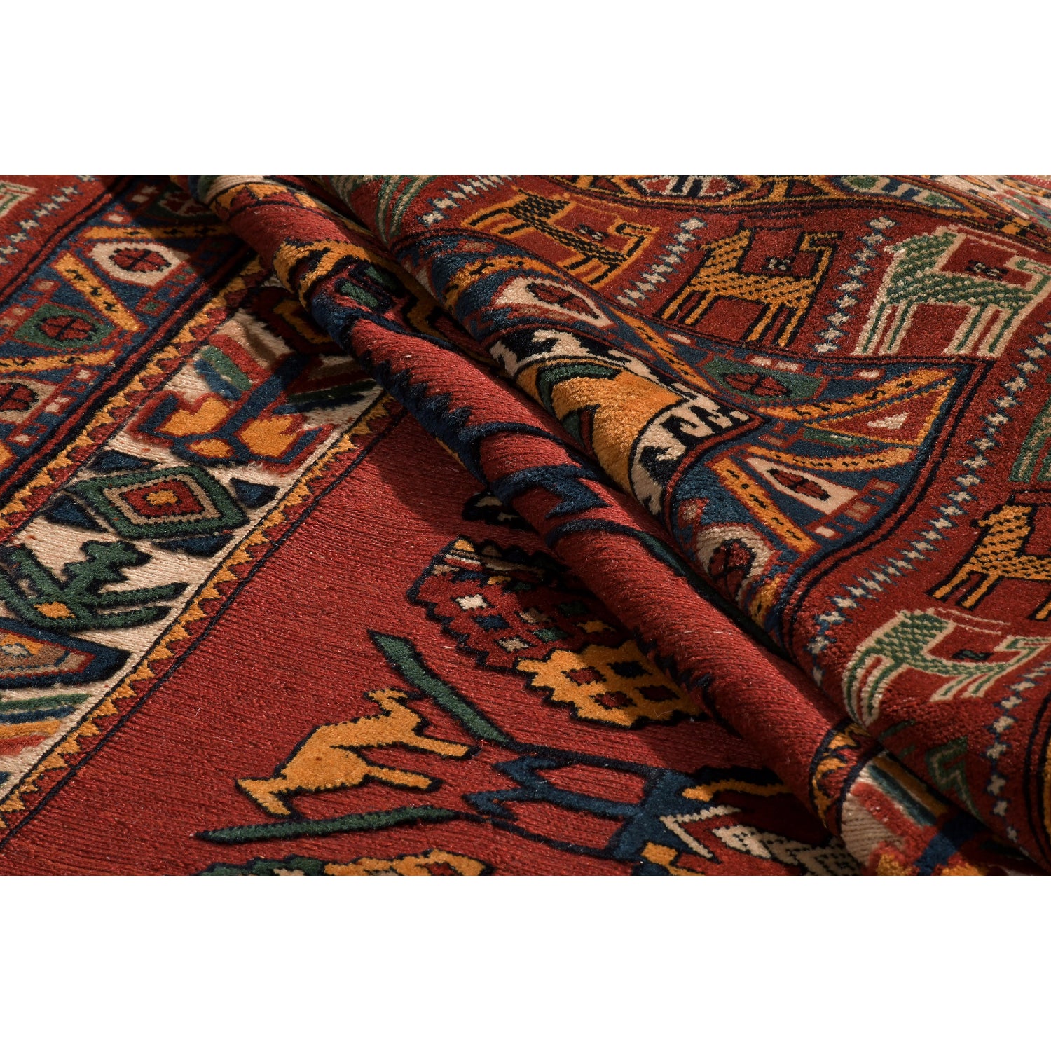 Tappeto Sirjan Rilievo 188 X 136 cm