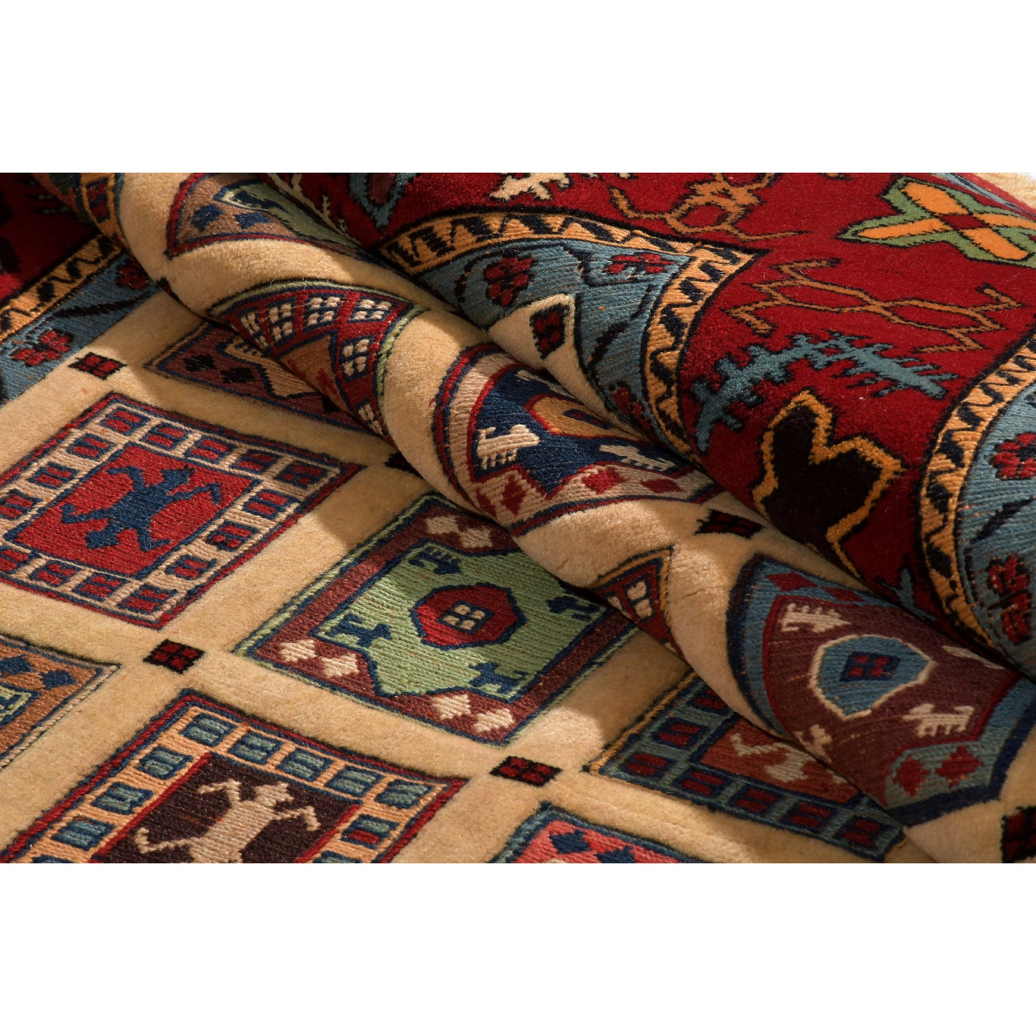 Tappeto Sirjan Rilievo 198 X 136 cm