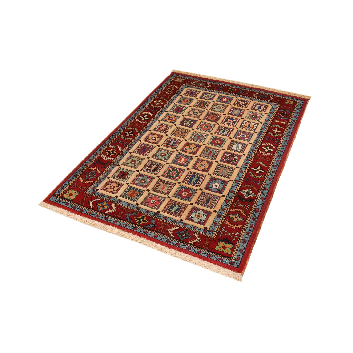 Tappeto Sirjan Rilievo 198 X 136 cm