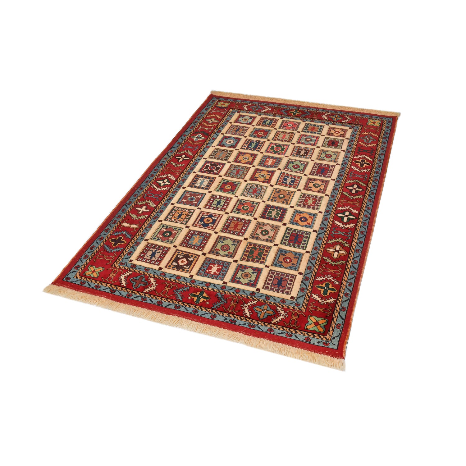 Tappeto Sirjan Rilievo 198 X 136 cm