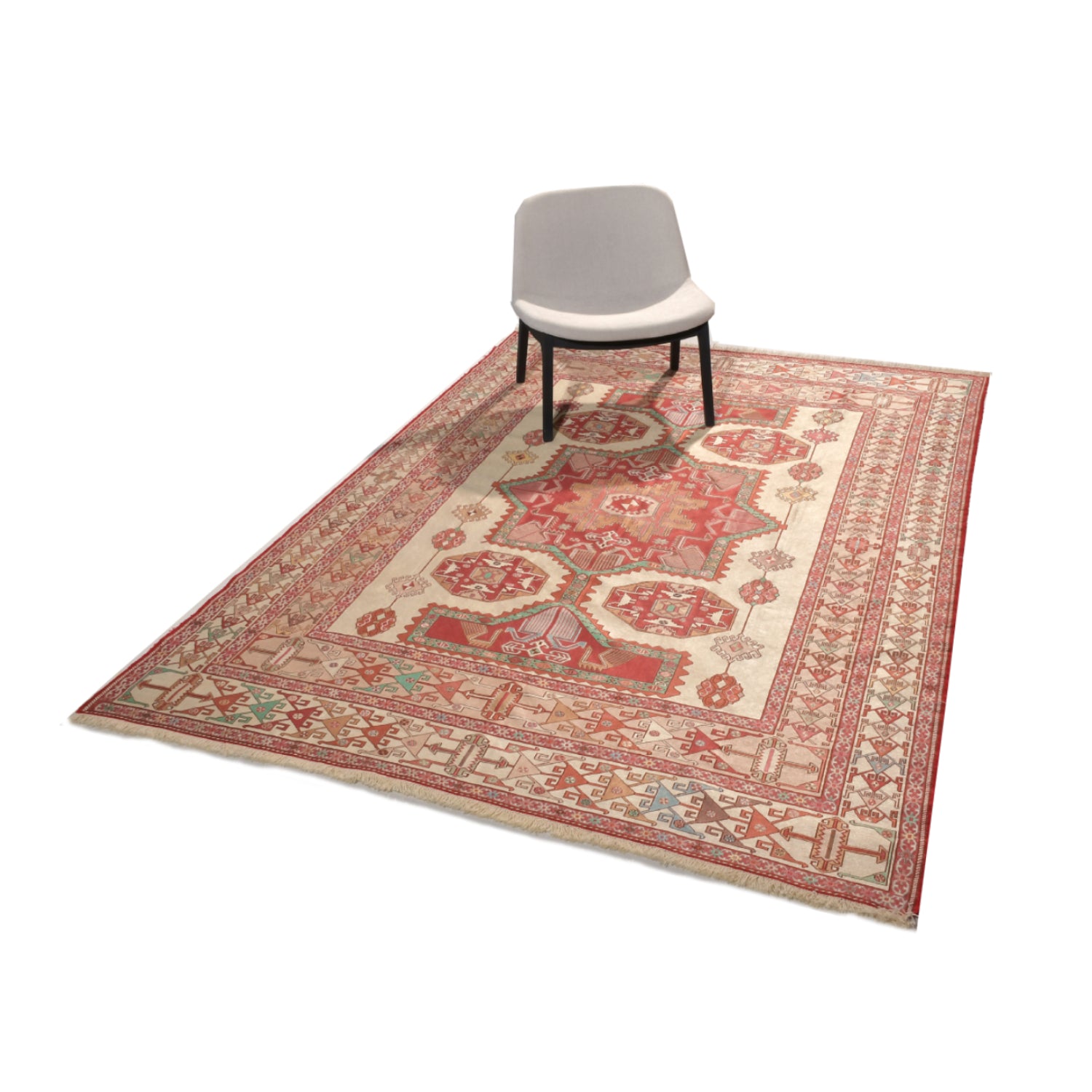 Kilim Sumak Seta 290 X 200 cm