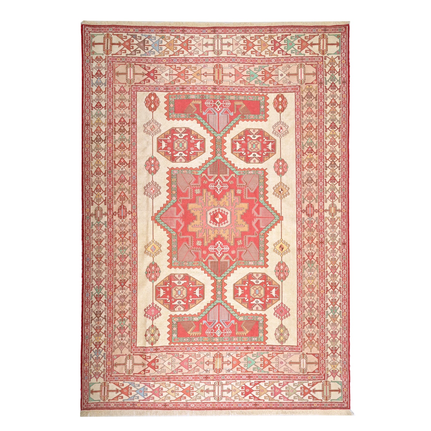 Kilim Sumak Seta 290 X 200 cm