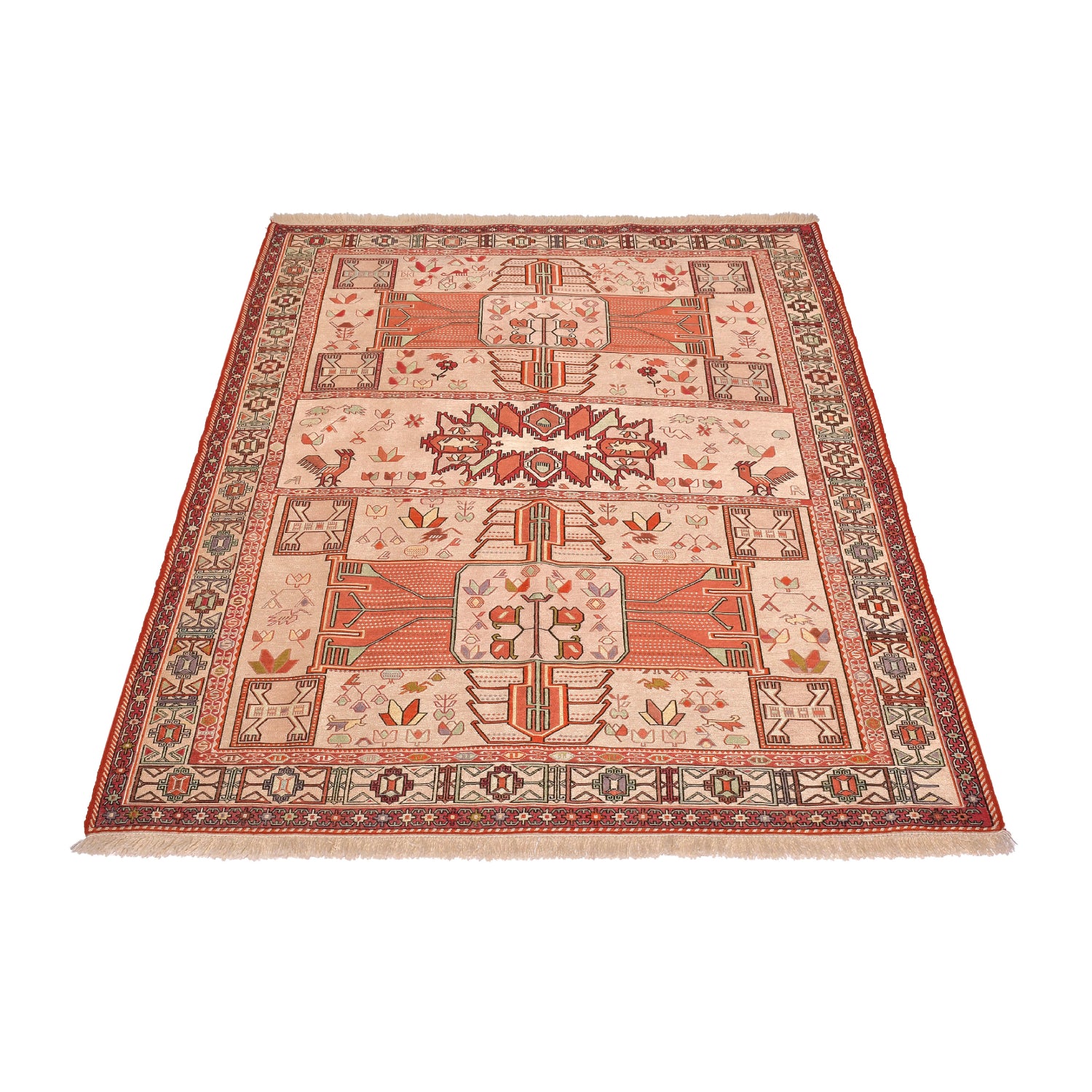 Kilim Sumak Seta 193 x 133 cm