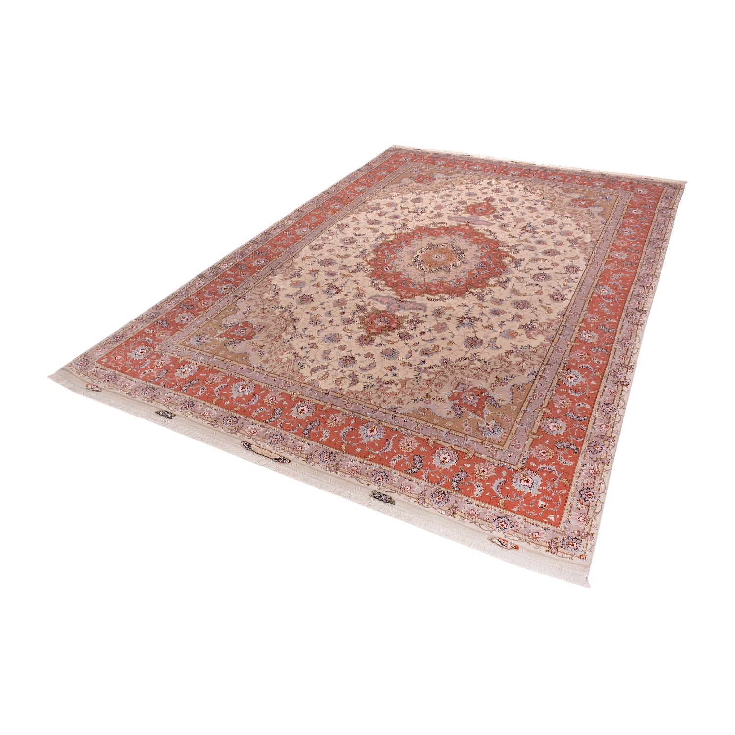 Tappeto Tabriz extrafine 60 Raj 362 X 247 cm Tappeto Tabriz extrafine 60 Raj 362 X 247 cm