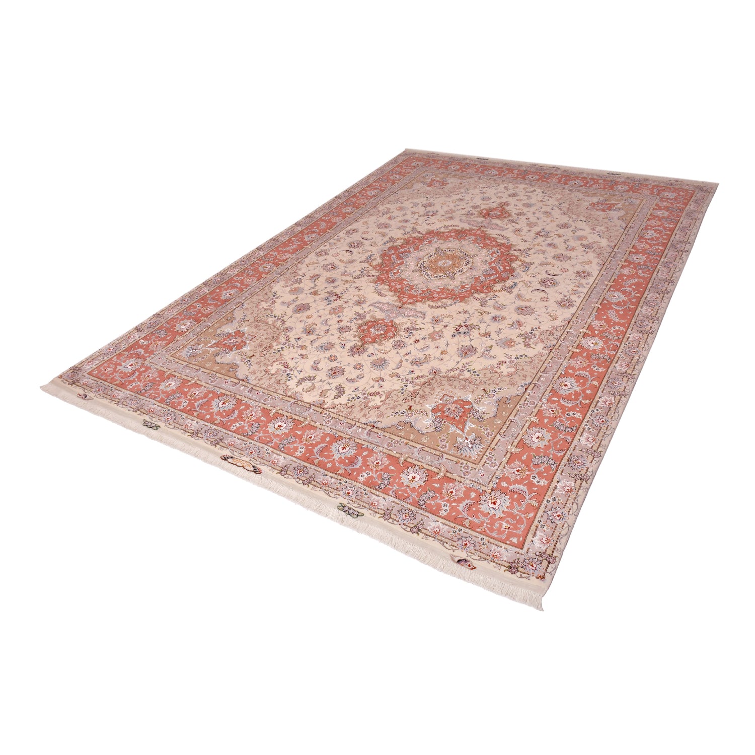 Tappeto Tabriz extrafine 60 Raj 362 X 247 cm Tappeto Tabriz extrafine 60 Raj 362 X 247 cm
