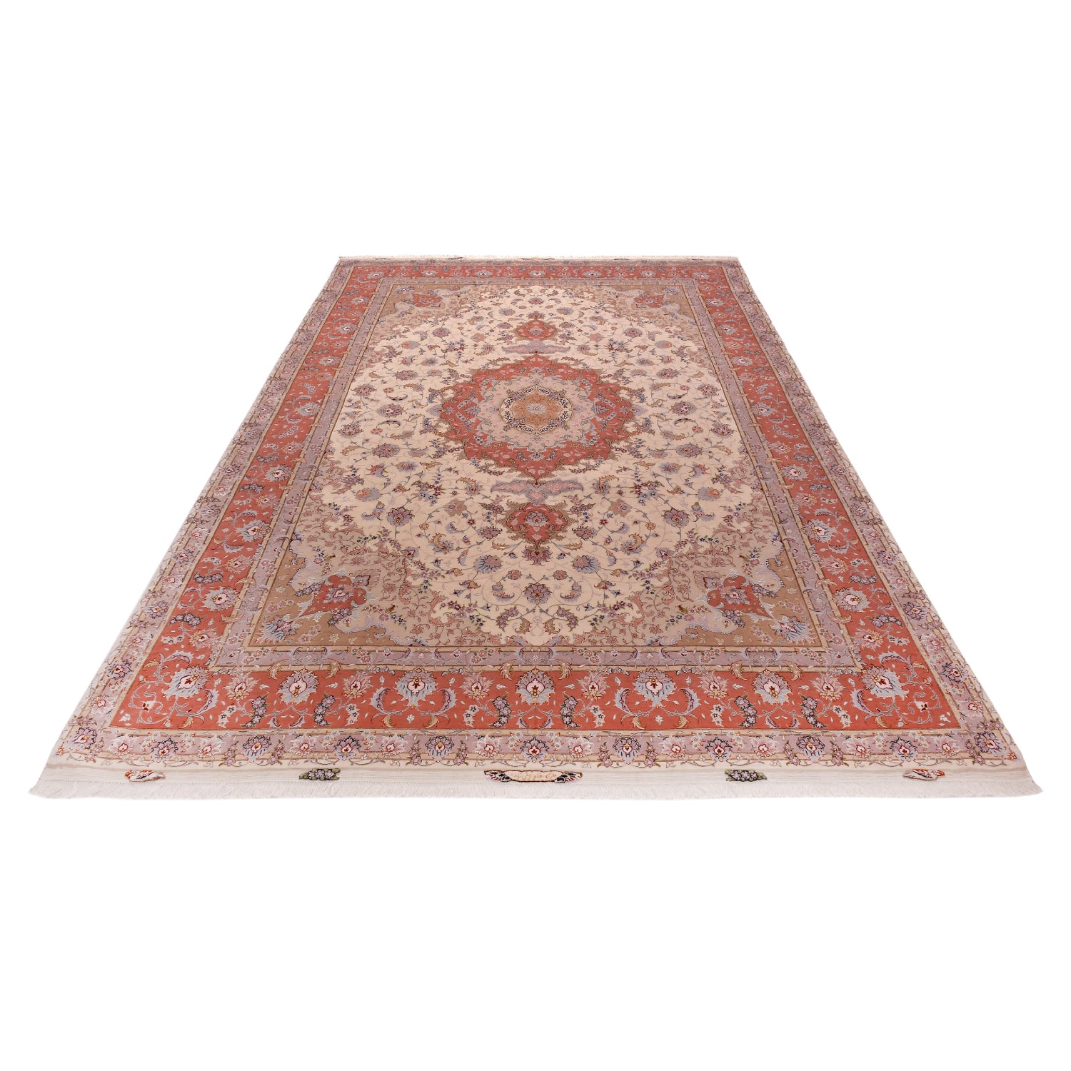 Tappeto Tabriz extrafine 60 Raj 362 X 247 cm Tappeto Tabriz extrafine 60 Raj 362 X 247 cm