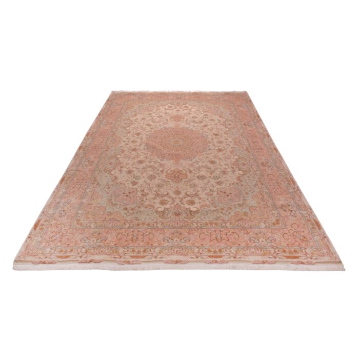 Tappeto Tabriz 80 Raj trama seta 374 X 248 cm