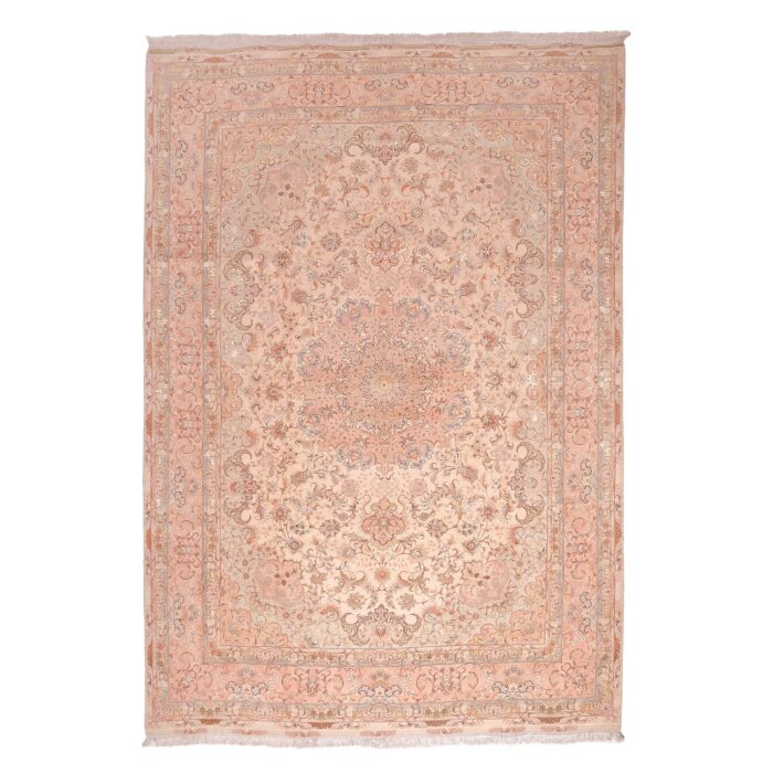 Tappeto Tabriz 80 Raj trama seta 358 X 250 cm
