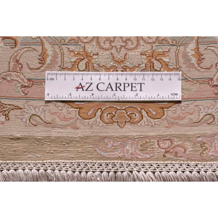 Tappeto Tabriz 80 Raj trama seta 358 X 250 cm