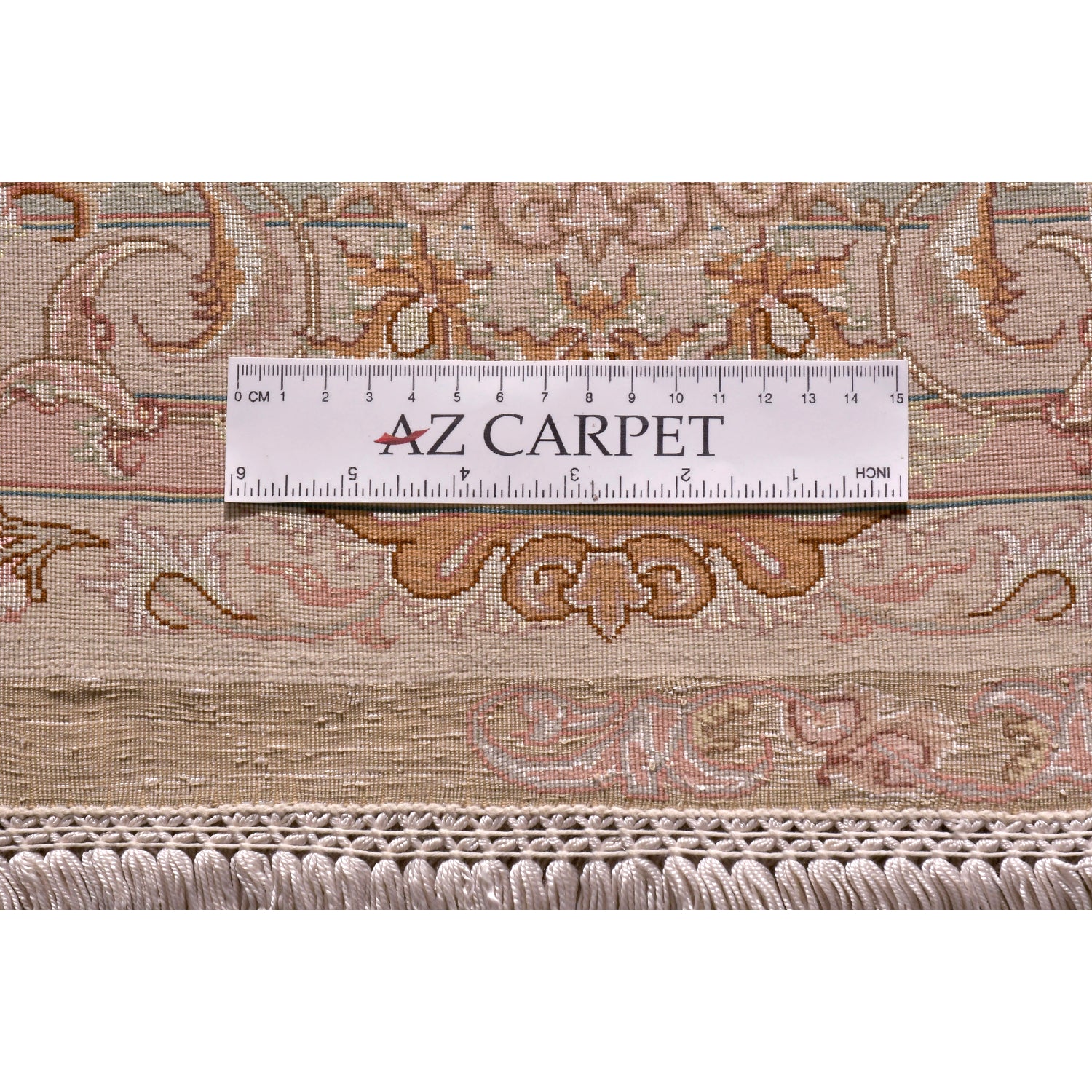 Tappeto Tabriz 80 Raj trama seta 358 X 250 cm