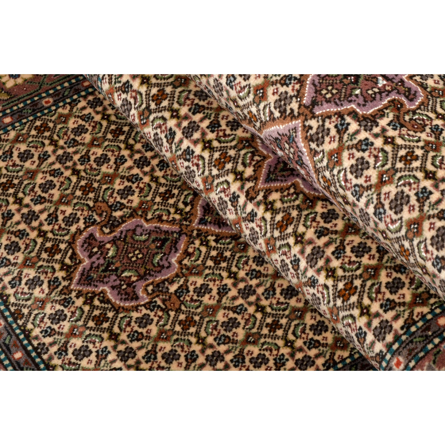 Tappeto Tabriz 40 Raj disegno Mahi 199 X 77 cm