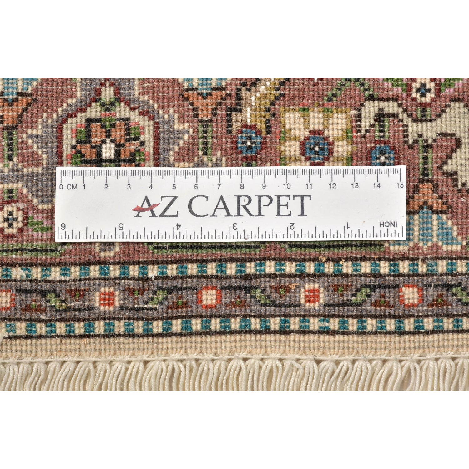 Tappeto Tabriz 40 Raj disegno Mahi 199 X 77 cm