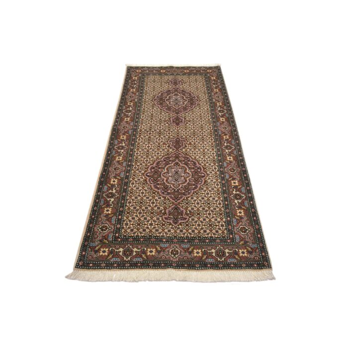 Tappeto Tabriz 40 Raj disegno Mahi 199 X 77 cm