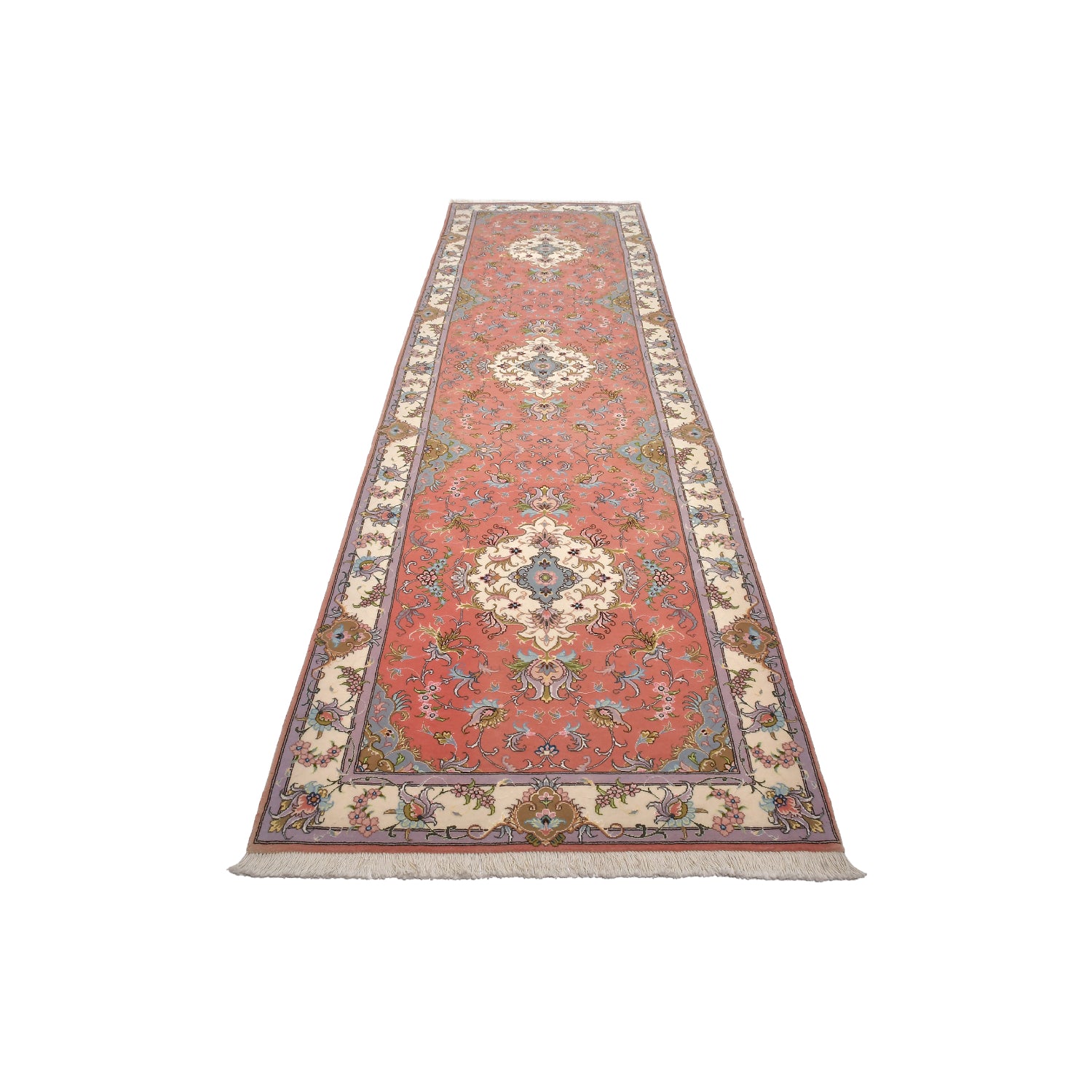 Tappeto Tabriz 50 Raj 347 X 91 cm