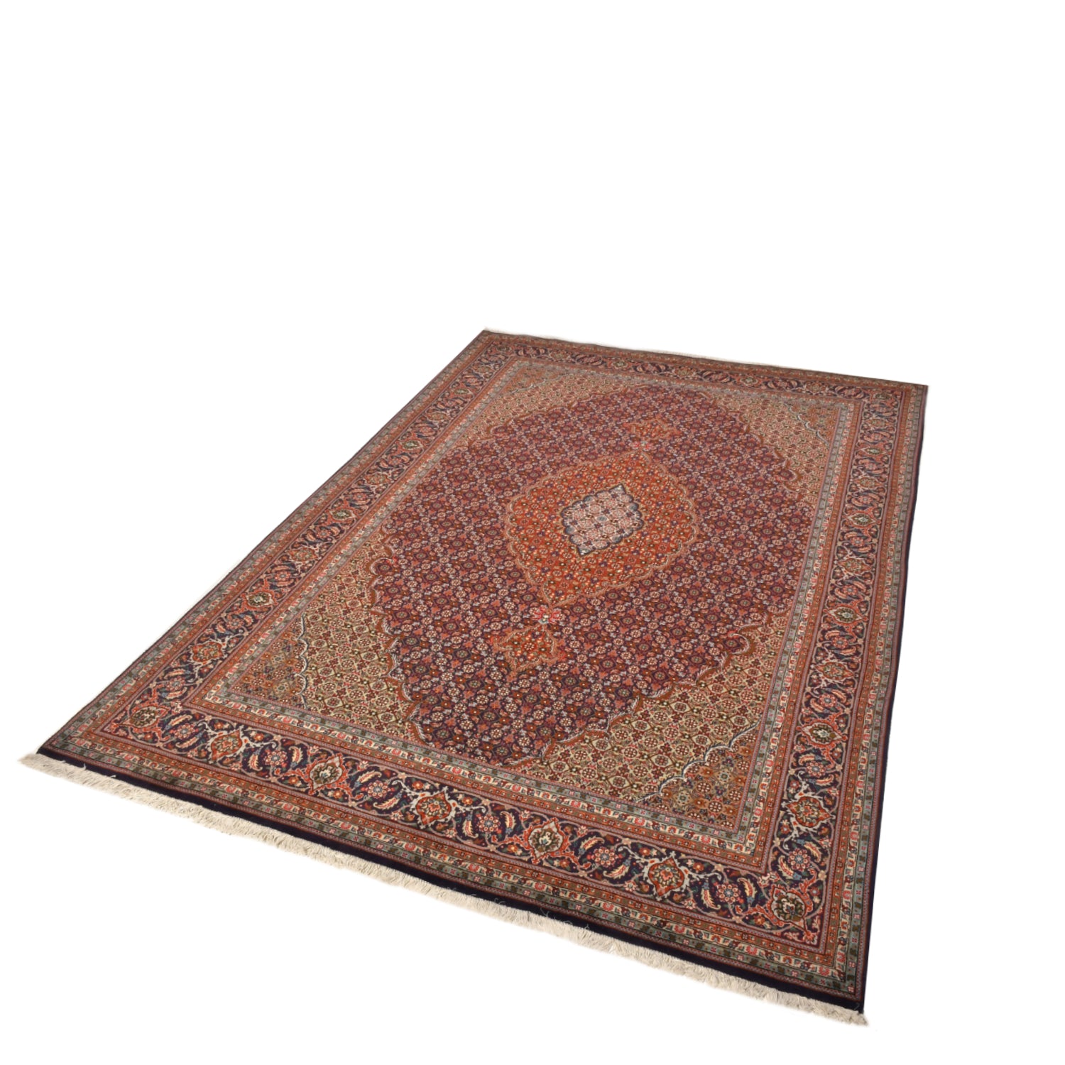 Tappeto Tabriz 50 Raj Disegno Mahi 301 X 200 cm