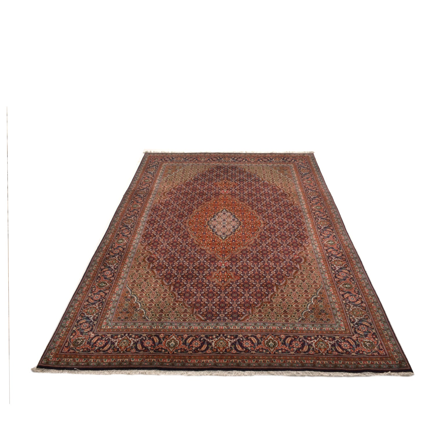 Tappeto Tabriz 50 Raj Disegno Mahi 301 X 200 cm