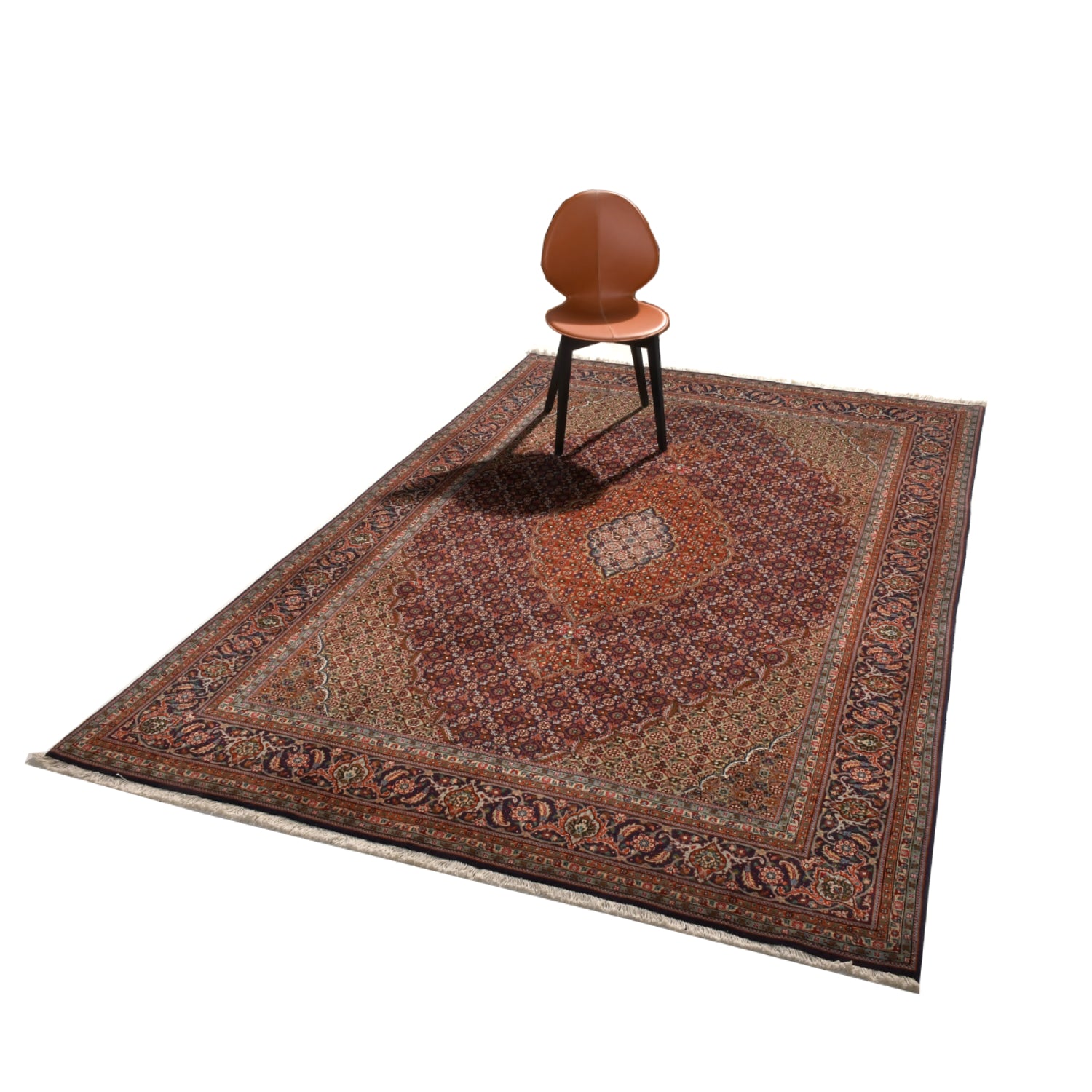 Tappeto Tabriz 50 Raj Disegno Mahi 301 X 200 cm