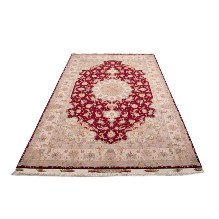 Tappeto Tabriz 60 Raj trama seta 314 X 200 cm