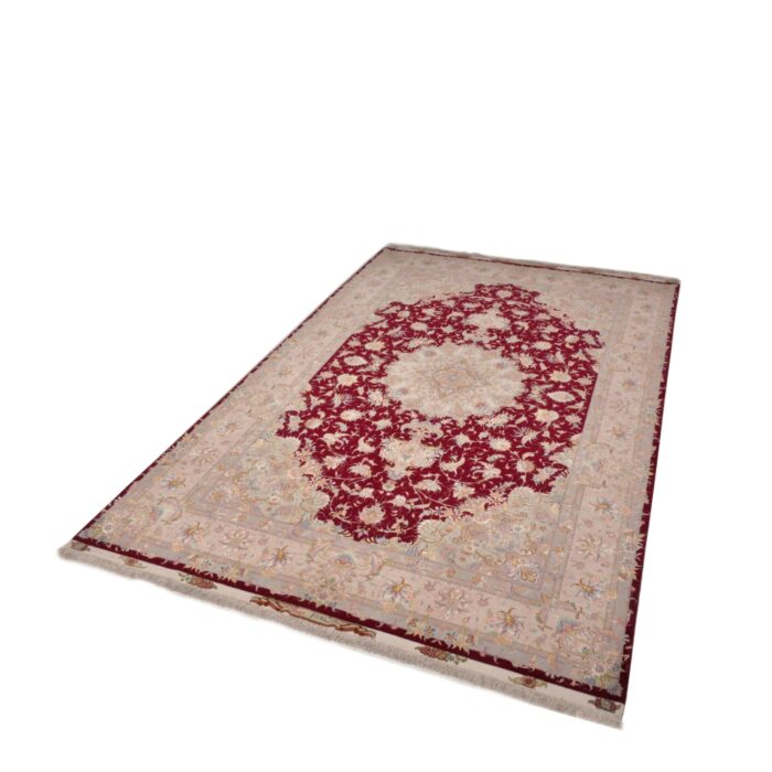 Tappeto Tabriz 60 Raj trama seta 314 X 200 cm