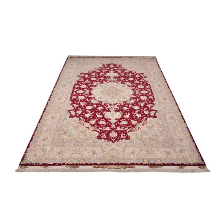 Tappeto Tabriz 60 Raj trama seta 314 X 200 cm