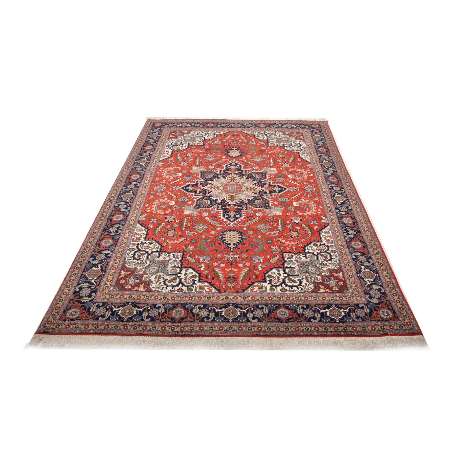 Tappeto Tabriz 50 Raj Disegno Heriz 320 X 203 cm