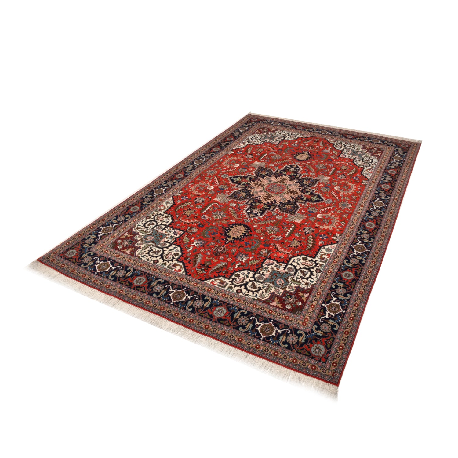Tappeto Tabriz 50 Raj Disegno Heriz 320 X 203 cm