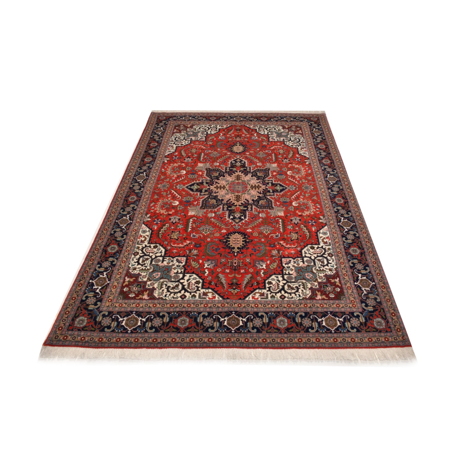 Tappeto Tabriz 50 Raj Disegno Heriz 320 X 203 cm