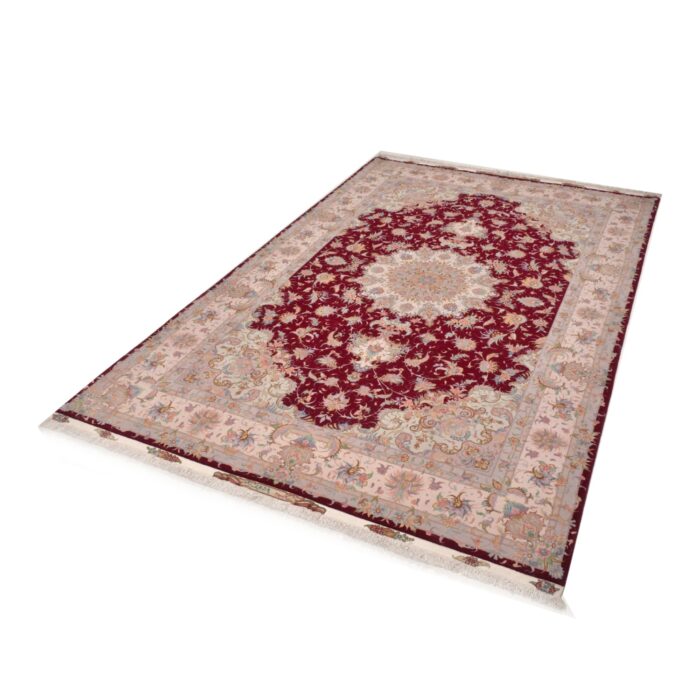 Tappeto Tabriz 60 Raj Trama seta 314 X 198 cm