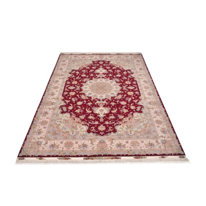 Tappeto Tabriz 60 Raj Trama seta 314 X 198 cm