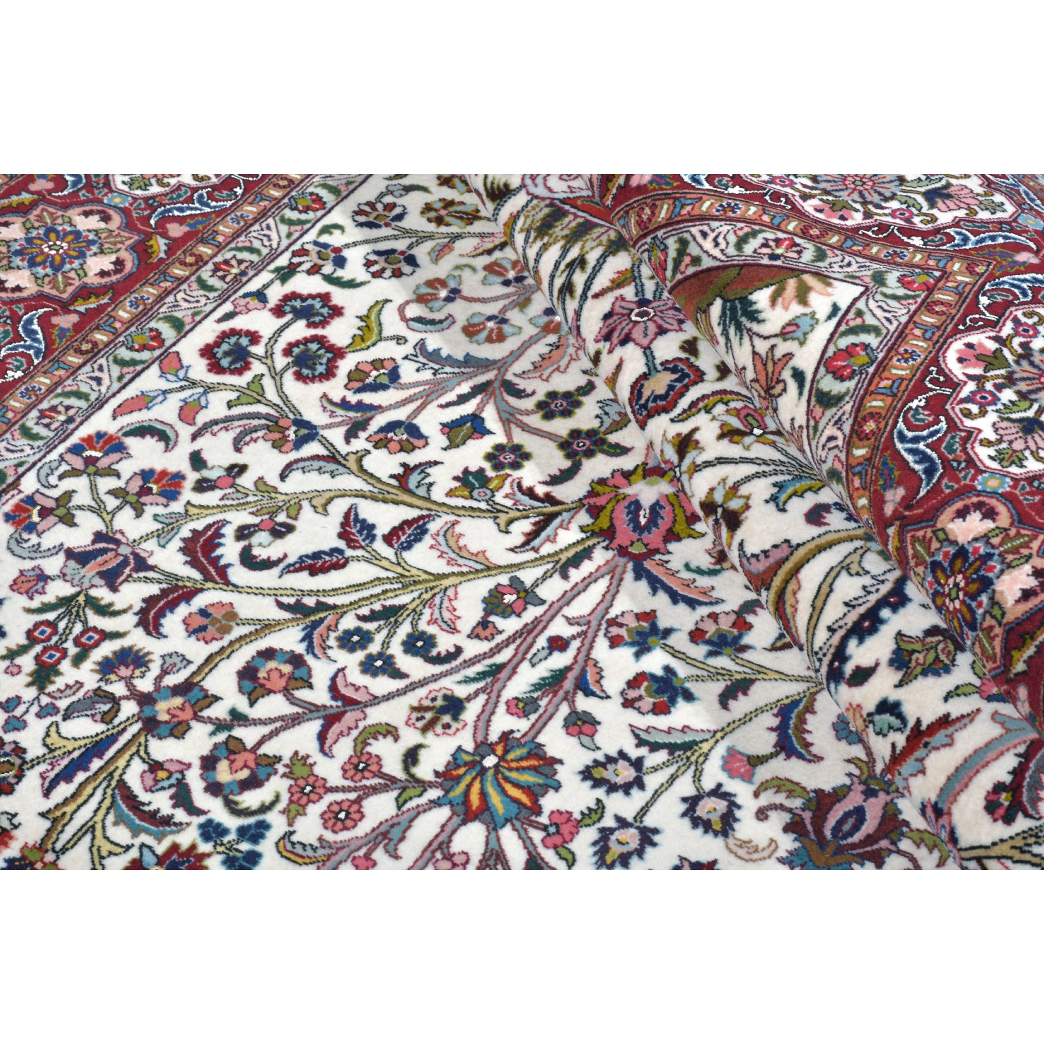 Tappeto Tabriz 50 Raj 256 X 177 cm