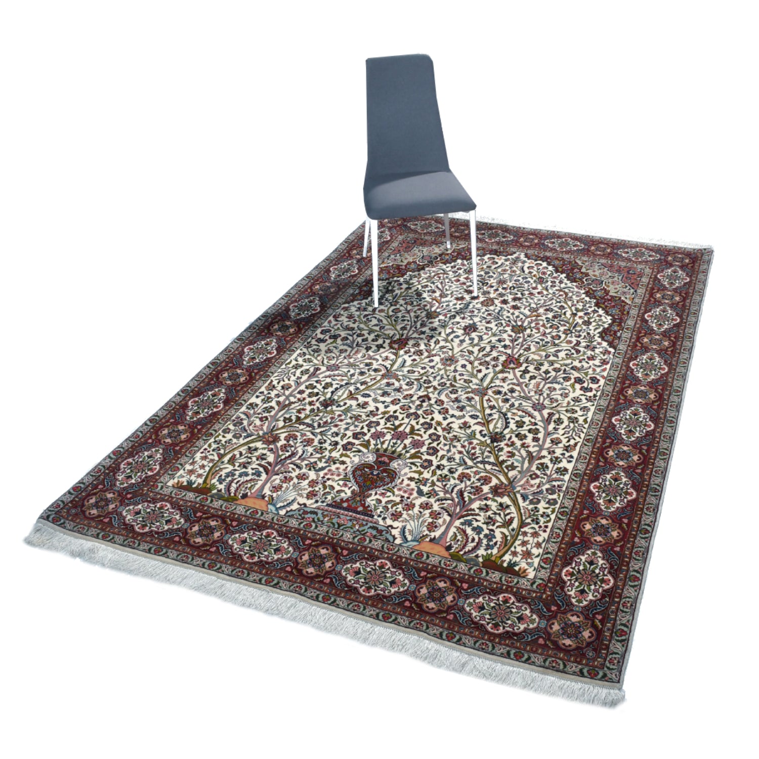 Tappeto Tabriz 50 Raj 256 X 177 cm