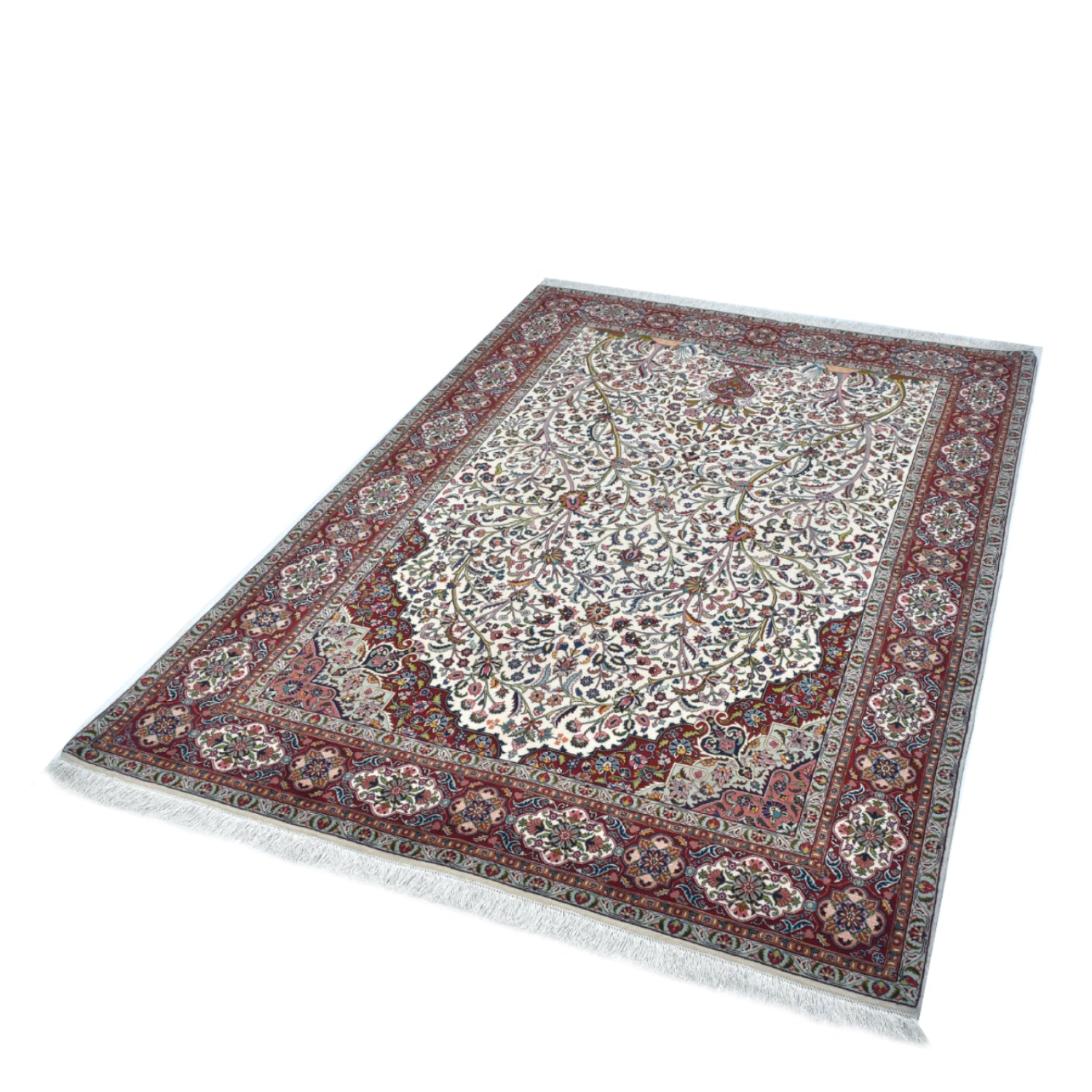 Tappeto Tabriz 50 Raj 256 X 177 cm