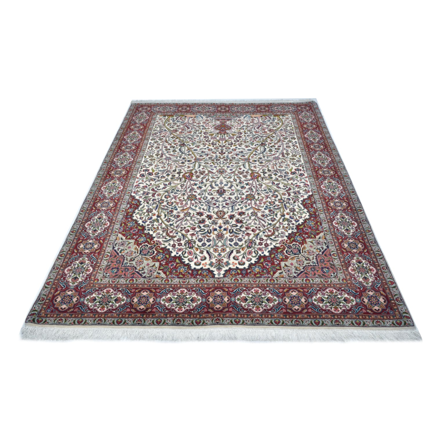 Tappeto Tabriz 50 Raj 256 X 177 cm