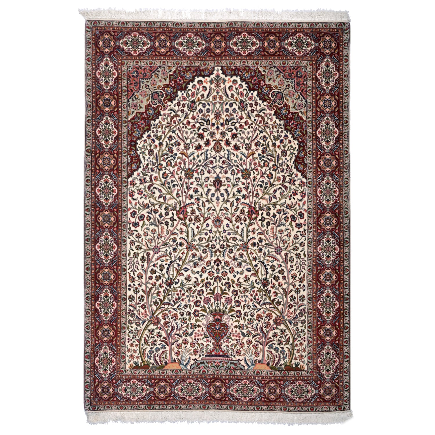 Tappeto Tabriz 50 Raj 256 X 177 cm