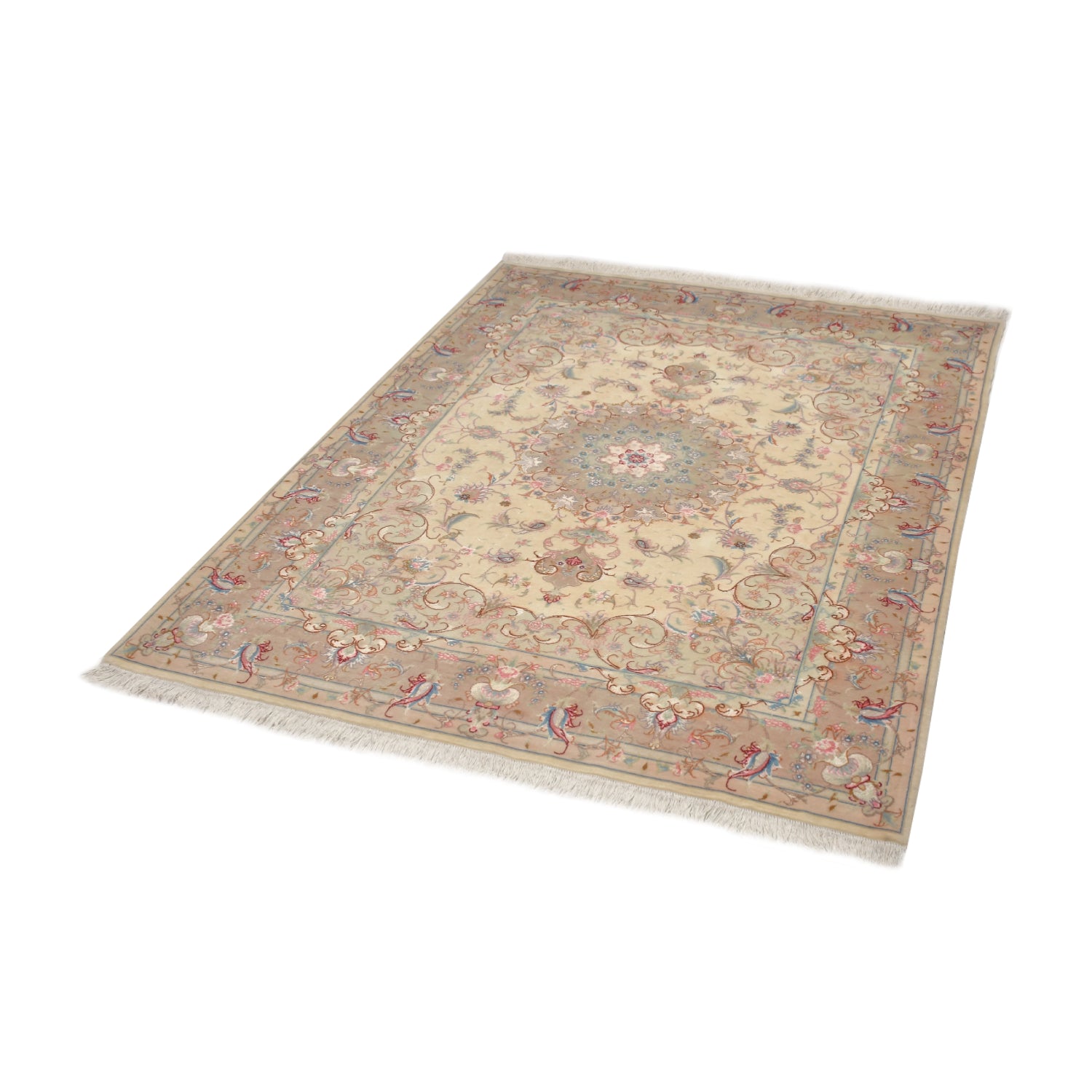 Tappeto Tabriz 50 Raj 198 X 150 cm